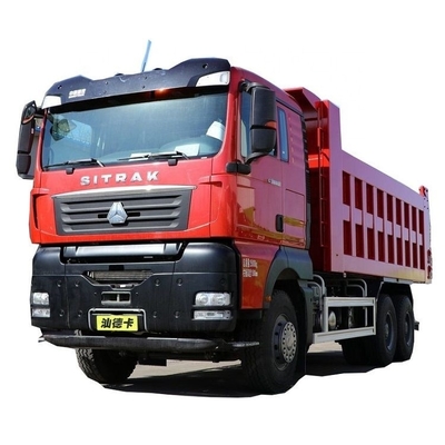 - Pronto Sinotruk SITRAK G7 400hp 6X4 5.8m camiões de lixo perfeito para o comércio internacional