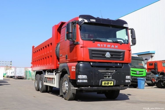 - Pronto Sinotruk SITRAK G7 400hp 6X4 5.8m camiões de lixo perfeito para o comércio internacional