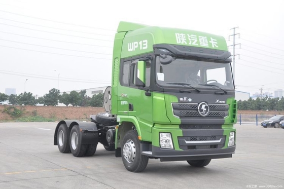 Direito Shacman Heavy Cardron X3000 430 HP 6X4 LNG Trator caminhões automático