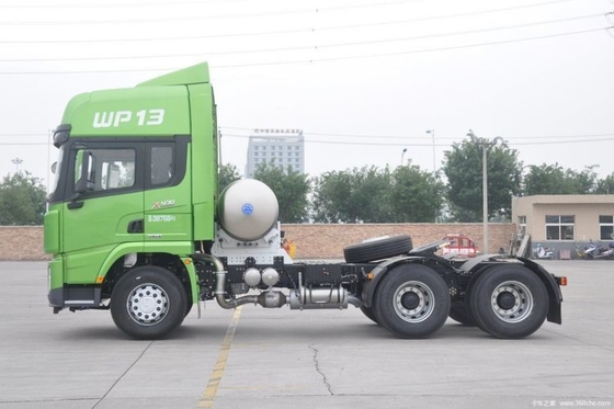 Direito Shacman Heavy Cardron X3000 430 HP 6X4 LNG Trator caminhões automático