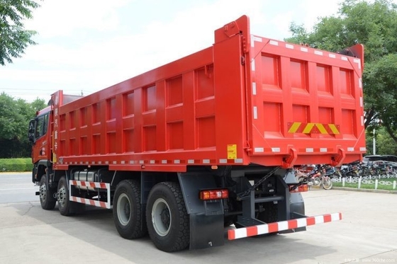 Ar condicionado automático Shacman Delon X3000 550hp 8X4 8,8m camiões de descarga para tarefa pesada