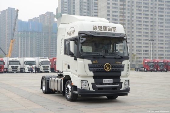 Shacman X3000 6X4 caminhão de trator de GNL 430HP com pneu do banco do condutor 10R22.5