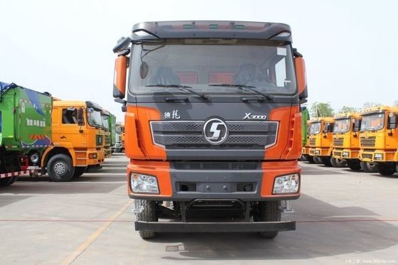 Shacman Cummins Delon X3000 385hp 8X4 camiões de descarga com tanque de carga comprimento de 6,2-8m