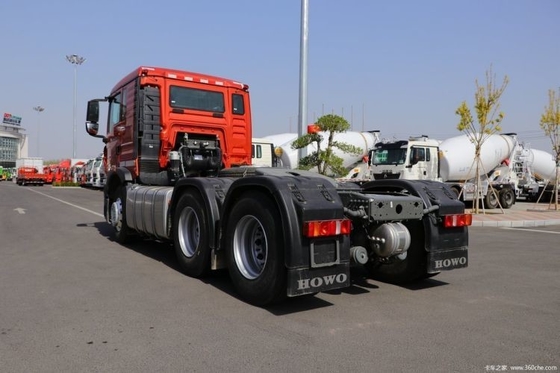 430 HP 6X4 cabeça de caminhão usado HOWO TX Trator de caminhão pesado com grande capacidade do tanque de combustível