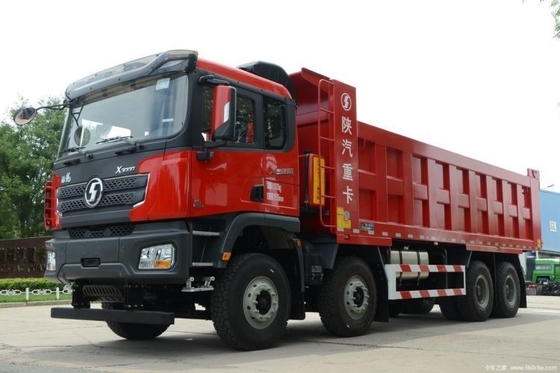 Alta capacidade de carga 30-40 toneladas Shacman Delon X3000 460 HP 8X4 8 m camião de descarga para itens