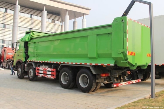 2012 SINOTRUCK HOWO T6G 380hp 8X4 camião-dump para desempenho de transporte rodoviário