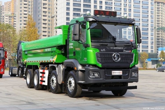 FAST Gear Box Shacman Delon M3000S 400 HP 8X4 6.5m camiões de lixo para boutique profissional