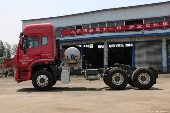 SinotruK HOWO CHG caminhão de tração de GNL com 336-430 CV e velocidade máxima de 102 km/h Adequado