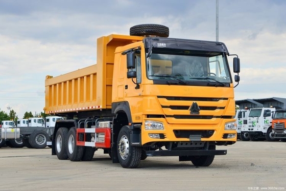 400hp Sinotruk HOWo V7 caminhão pesado 6X4 camião de descarga com cadeira de motorista suspensão pneumática