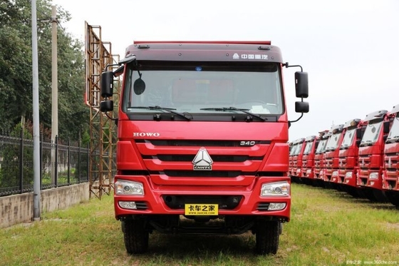 340 HP 6X4 5,6m Sinotruk HOWO camião pesado camião de descarga para 10-15T GVW janela automática