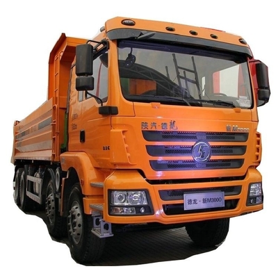 Profissional Diesel Quente segunda mão Shacman Delong M3000 336 HP 8X4 7.4 M camiões de descarga