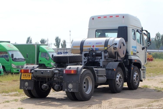 Ecrã de toque 380hp HOWO Hohan J7B Caminhão pesado 6X4 Tractor Head Caminhão com motor