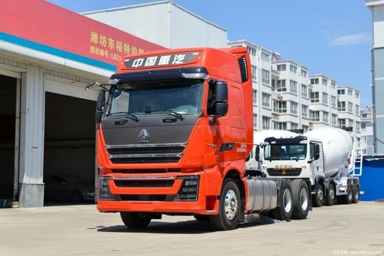 SINOTRUCK HOWO T7H 460 HP 6*4 4*2 cabeça de caminhão de tração com janela manual
