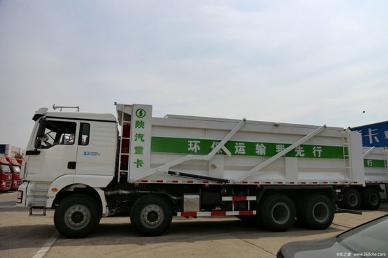 Hot Used Boutique Cars Shacman Delong M3000 290 HP 8X4 7,6 m Carrinho de lixo com 6 cilindros
