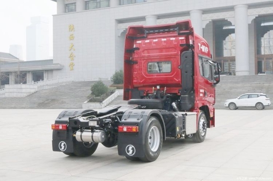Caminhão usado Delong X5000 460 HP Shacman Caminhão 6x4 Tractor Head com 6 cilindros e ESC
