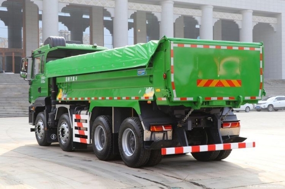 Hot Boutique Usados Carros Shacman Delong M3000S Highway Padrão 400 HP 8X4 7.6m Dump Trucks
