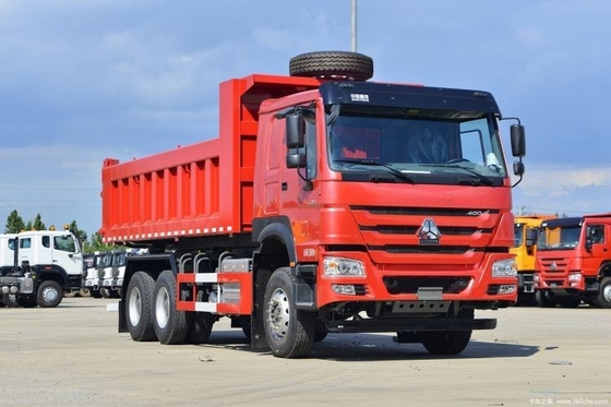 Sinotruk HOWo V7 6X4 400HP camião de descarga com 6 metros de capacidade de descarga