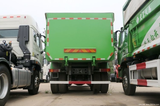 Sinotruk Haohan J5G 340hp 6X4 5.6m camiões de lixo com ESC Sim e 12 número de mudança para a frente