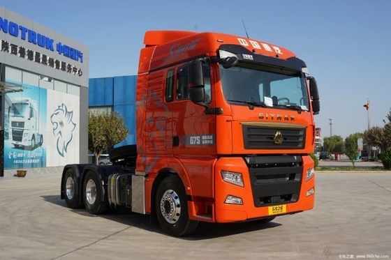 SITRAK G7S 610 HP 6X4 cabeça de reboque de caminhão com alta capacidade do tanque de combustível e janela automática