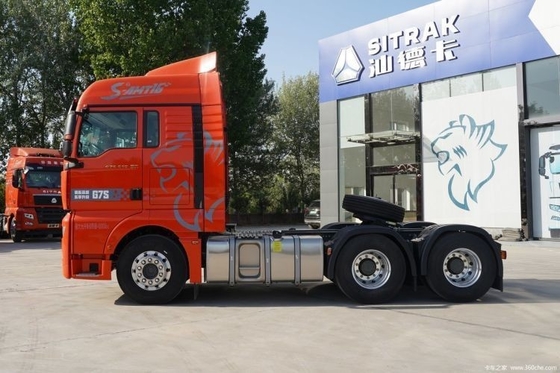 SITRAK G7S 610 HP 6X4 cabeça de reboque de caminhão com alta capacidade do tanque de combustível e janela automática