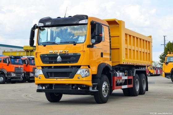 Sistema multimédia Sim Sinotruk HOWO TX 400 HP 6X4 6.3m camiões de lixo com ar condicionado
