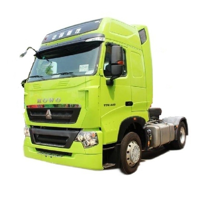 440 cavalos de potência 4X2 Sinotruk HOWO T7H Trator com 2 passageiros e capacidade do motor de 8L
