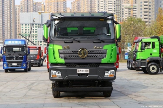 Shacman Delon X3000 400 HP 8X4 6 m camião de descarga para ar condicionado automático e 12 pneus