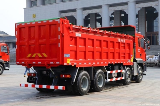 Shacman Delon M3000S Composto 350hp 8X4 6.8m camiões de lixo com 12 número de mudança para a frente