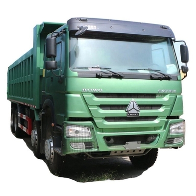 Direito de condução 23 Sinotruk HOWO-7 375hp 8X4 7,6m camiões de lixo para hot boutique carros usados