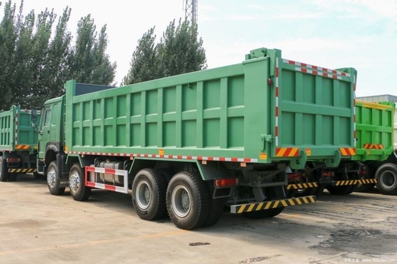 Direito de condução 23 Sinotruk HOWO-7 375hp 8X4 7,6m camiões de lixo para hot boutique carros usados