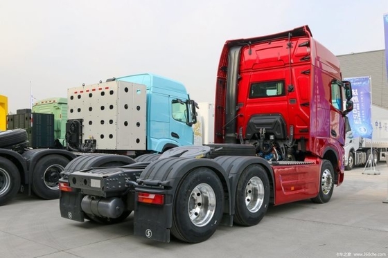 Shaanxi Auto X6000 560HP 6X4 cabeça automática de caminhão de tração com capacidade de tanque de combustível ≥ 600L