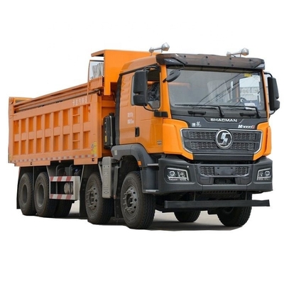 Shacman Delon M3000S 400 HP 8X4 6.8m camiões de lixo 12 sistema multimídia de mudança para a frente