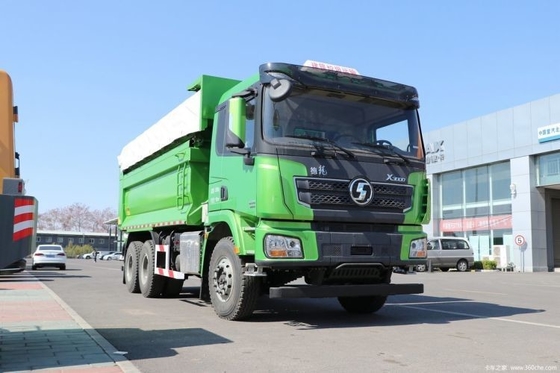 Profissional Boutique Shacman Shaanxi Cardron pesado X3000 400 HP 6X4 5.8m camiões de lixo