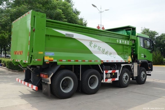 31-40T Capacidade Shacman Delon X5000 430hp 8X4 6,5m camiões de lixo para hot boutique carros usados