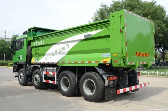 31-40T Capacidade Shacman Delon X5000 430hp 8X4 6,5m camiões de lixo para hot boutique carros usados
