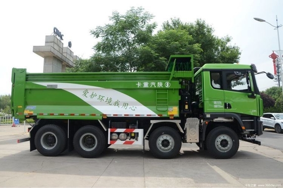 31-40T Capacidade Shacman Delon X5000 430hp 8X4 6,5m camiões de lixo para hot boutique carros usados