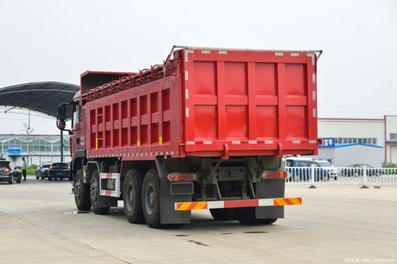 360° câmera traseira exportando Sinotruk HOWO TX caminhão pesado 430 HP 8X4 6.8m camiões de lixo