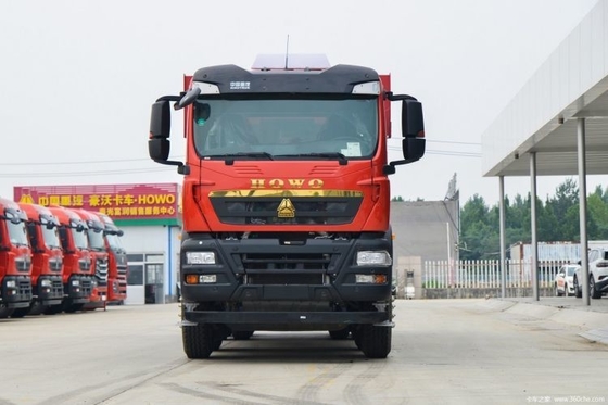360° câmera traseira exportando Sinotruk HOWO TX caminhão pesado 430 HP 8X4 6.8m camiões de lixo
