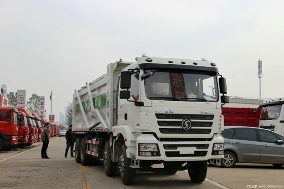 Profissional Shacman Delong M3000 de segunda mão 290 HP 8X4 7.6m Dump Truck com ESC