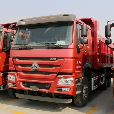 Ecrã de toque Sim 6X4 6 metros camiões de lixo Sinotruk HOWO camião pesado 380 HP 0 KM carro usado