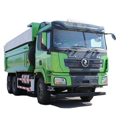 Usado Shacman Delong X3000 400 HP 6X4 5.8m camião de descarga com cadeira de motorista de suspensão pneumática