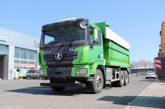 Usado Shacman Delong X3000 400 HP 6X4 5.8m camião de descarga com cadeira de motorista de suspensão pneumática