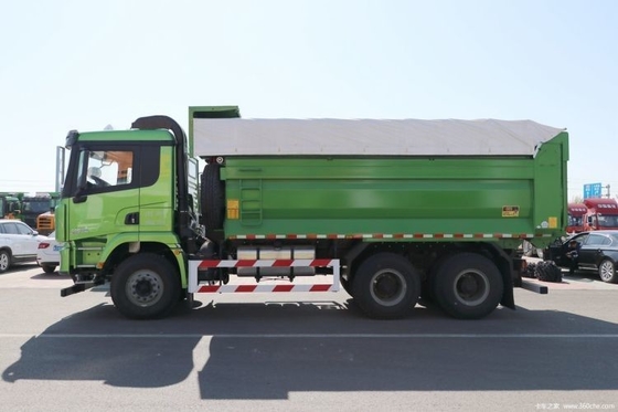 Usado Shacman Delong X3000 400 HP 6X4 5.8m camião de descarga com cadeira de motorista de suspensão pneumática