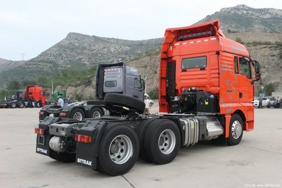 23 Sinotruk de segunda mão SITRAK G7 480hp 6X4 AMT caminhões-trator com transmissão