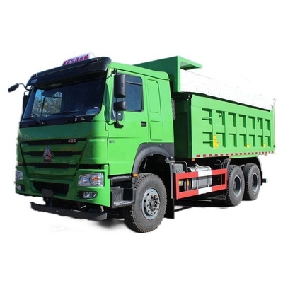 Câmera traseira 360° Sinotruk HOWO caminhão pesado 400 HP 6X4 6 metros camiões de lixo