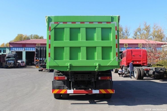 Câmera traseira 360° Sinotruk HOWO caminhão pesado 400 HP 6X4 6 metros camiões de lixo