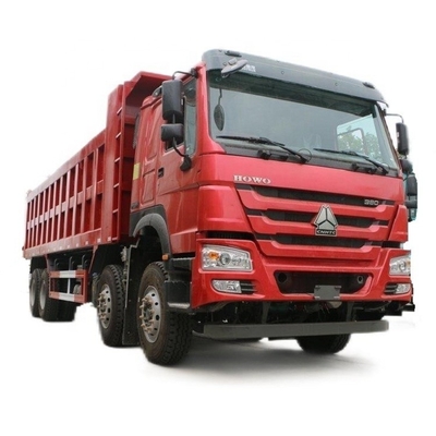 Automóveis usados Sinotruk HOWO Caminhão pesado 380 HP 8X4 8,2m Caminhões de lixo